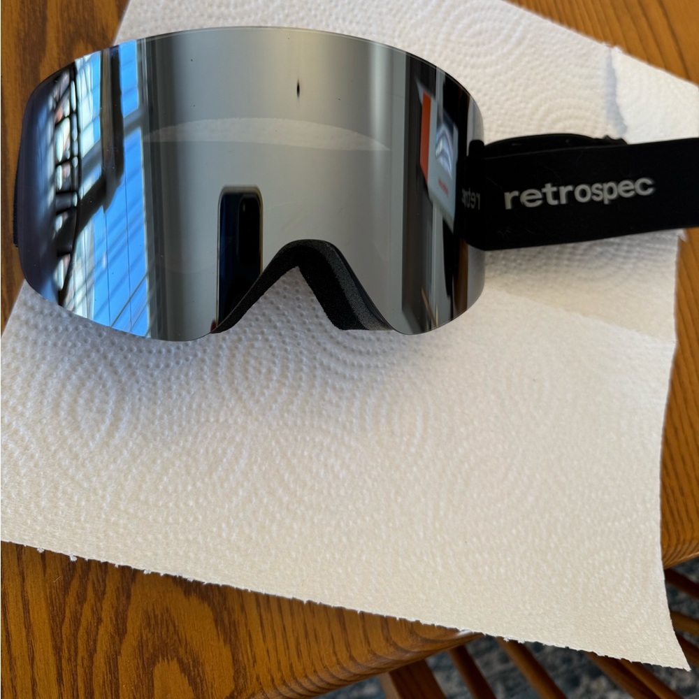 Unisex Retrospec Flume Ski and Snowboard Goggles